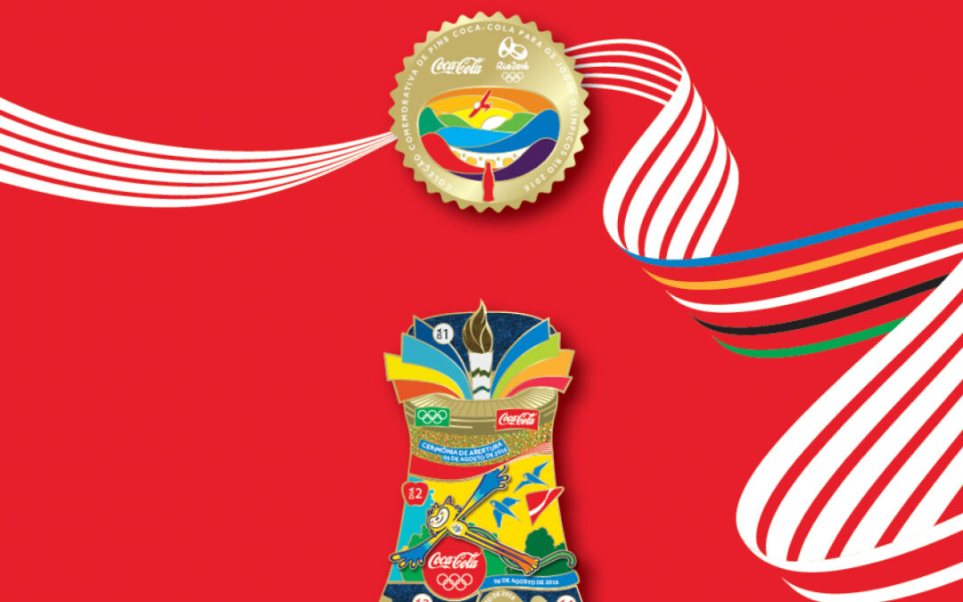 Rio 2016 Olympics Pins for Coca-Cola